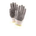Mcr Safety PVC Dotted String Knit Gloves Men's 10" L, 12PK GLV328-MN